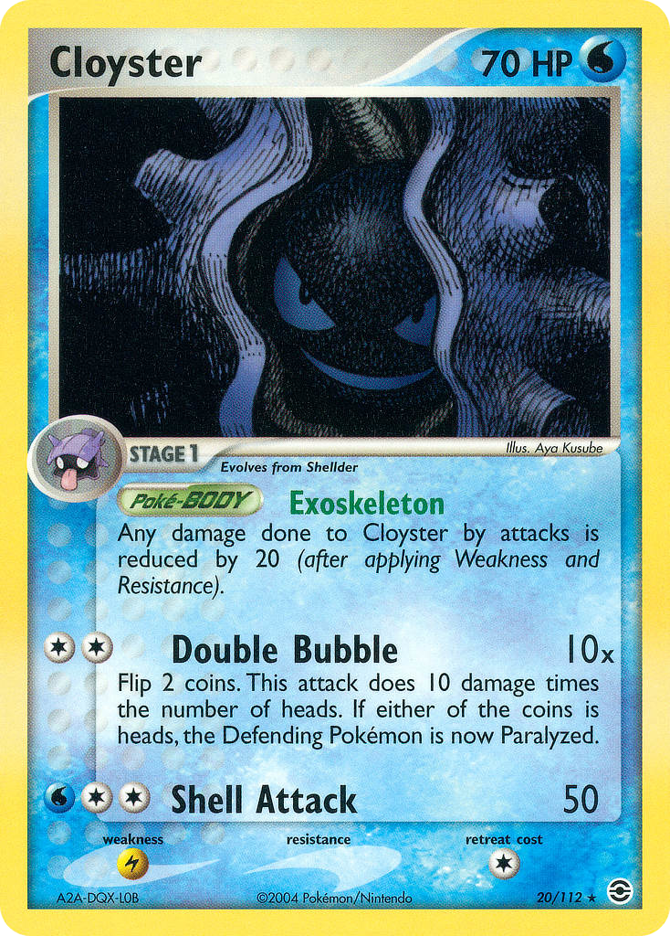 Cloyster 20 / 112