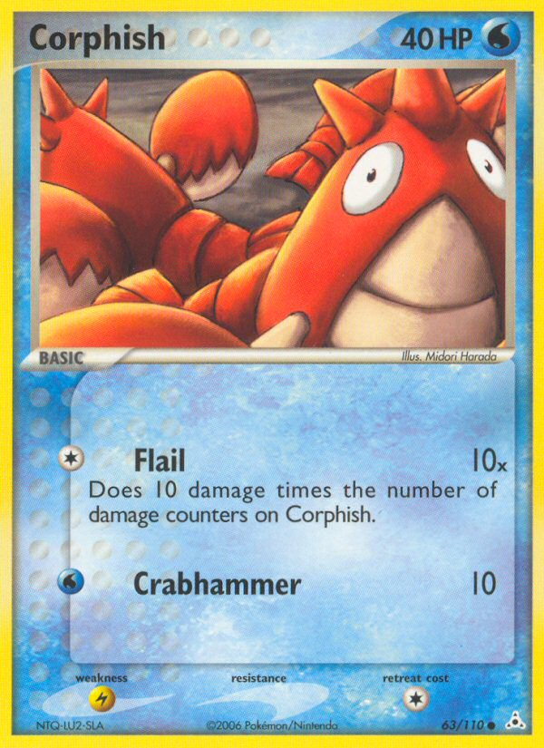 Corphish 63 / 110