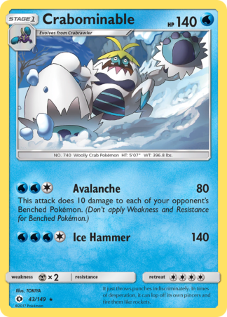Crabominable 43 / 149