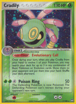 Cradily 7 / 108