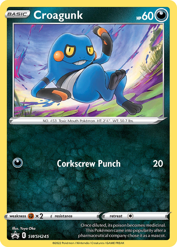 Croagunk SWSH245 / 307