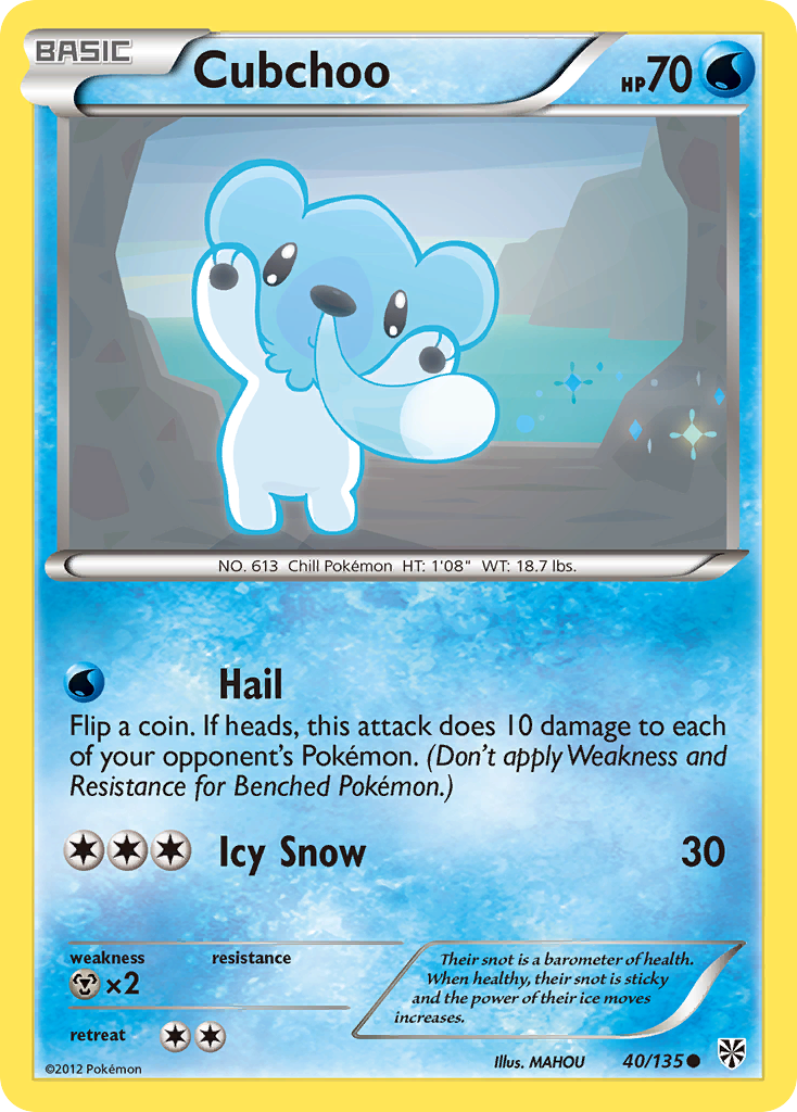 Cubchoo 40 / 135