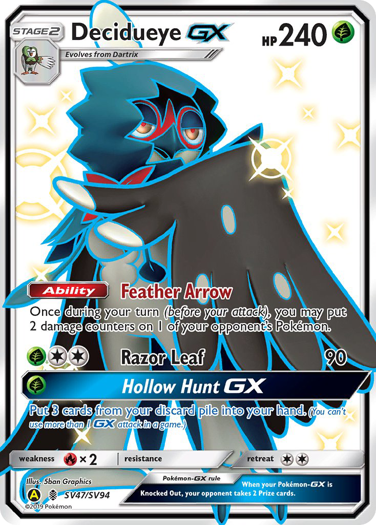 Decidueye-GX SV47 / 68