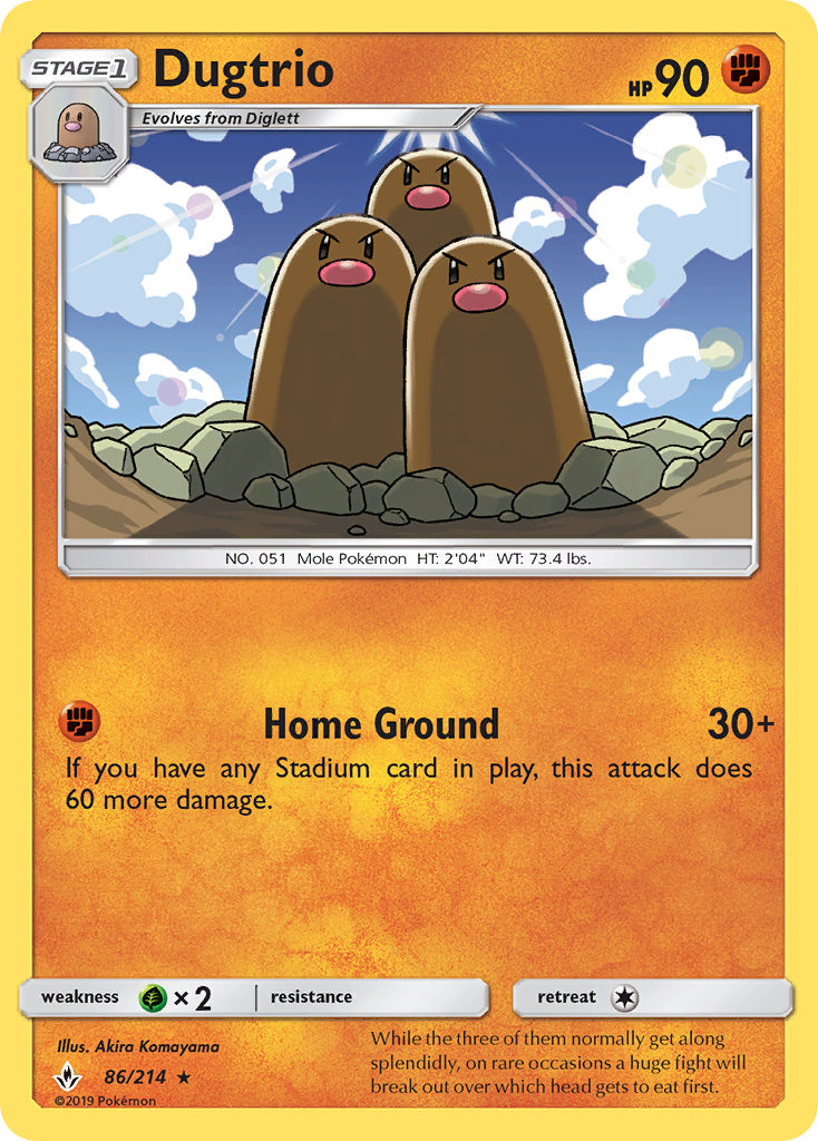 Dugtrio 86 / 214