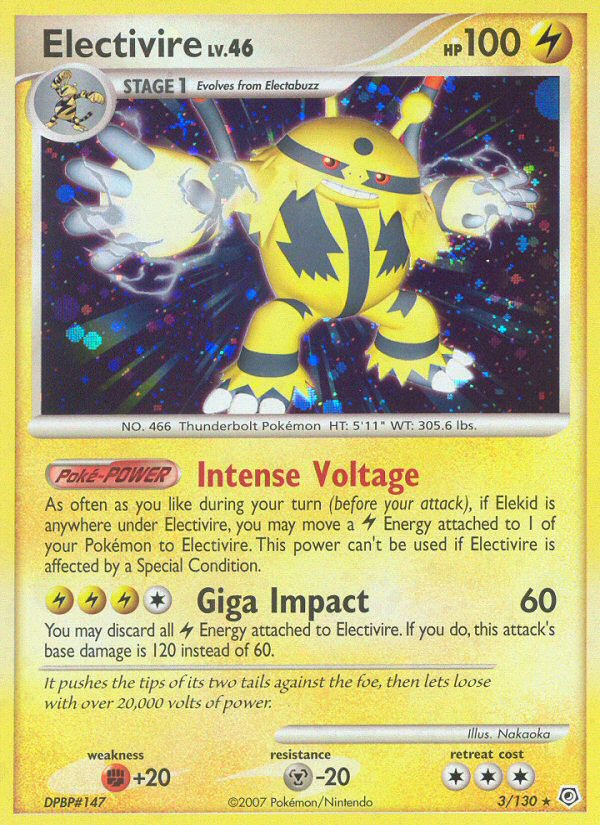 Electivire 3 / 130