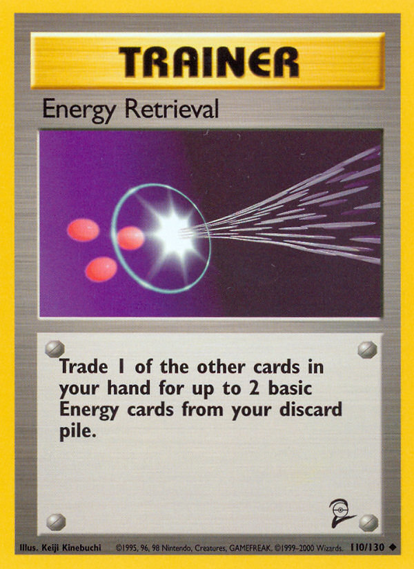 Energy Retrieval 110 / 130