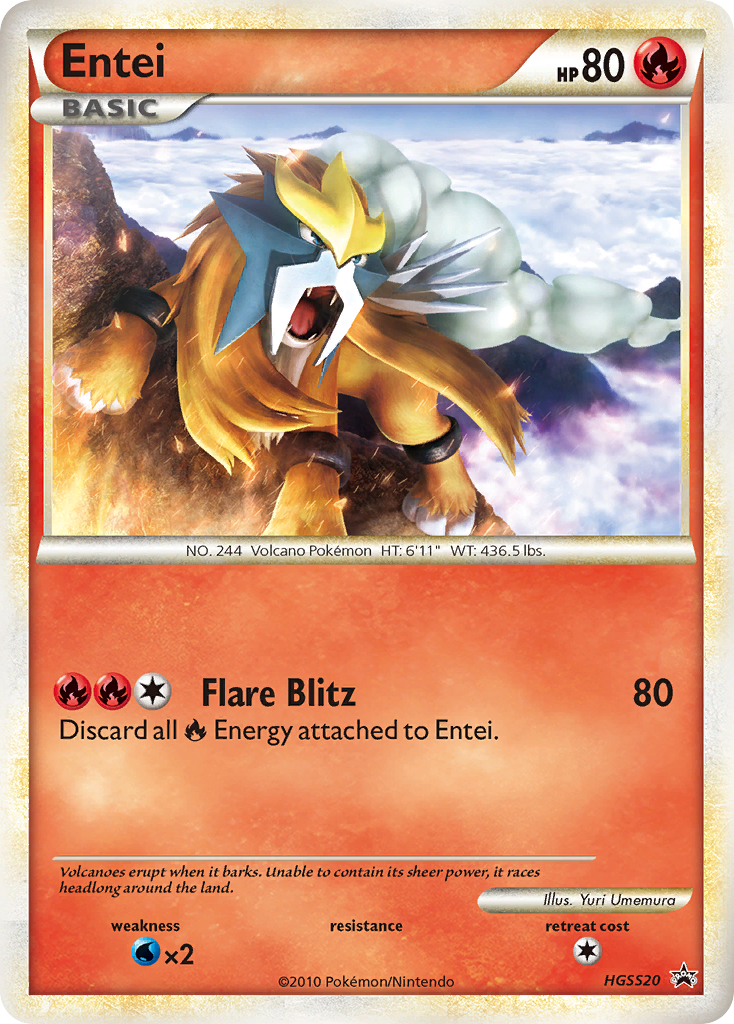 Entei HGSS20 / 25