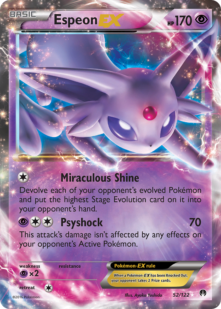 Espeon-EX 52 / 122