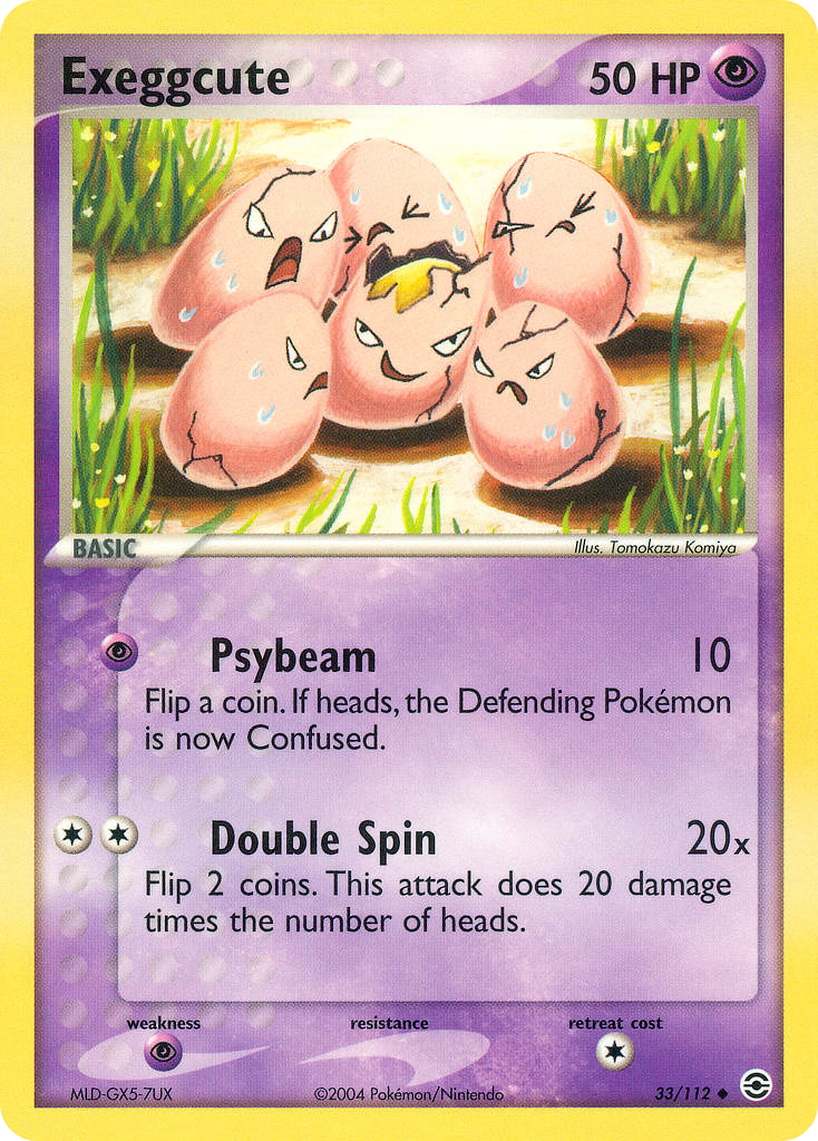 Exeggcute 33 / 112