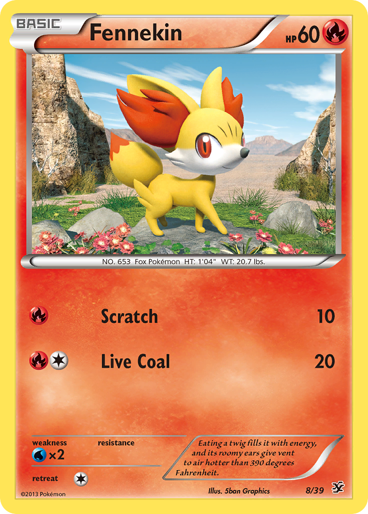 Fennekin 8 / 39