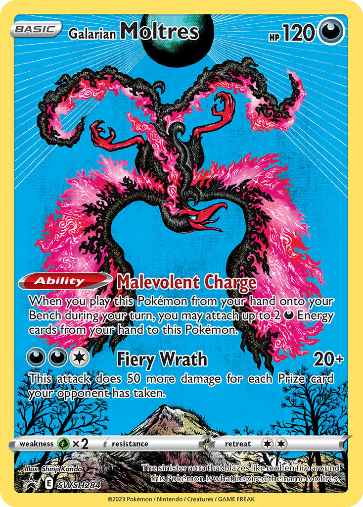 Galarian Moltres SWSH284 / 307