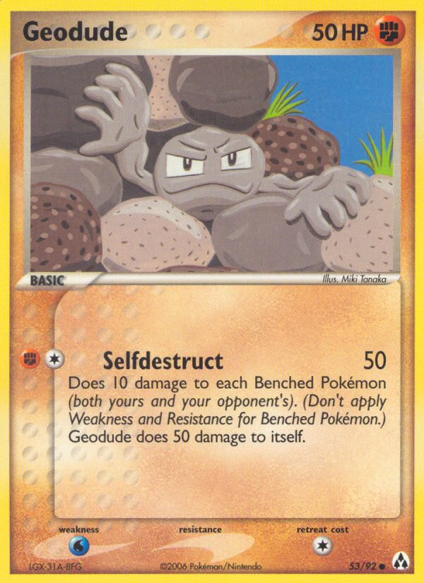Geodude 53 / 92