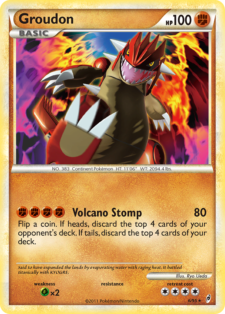 Groudon 6 / 95