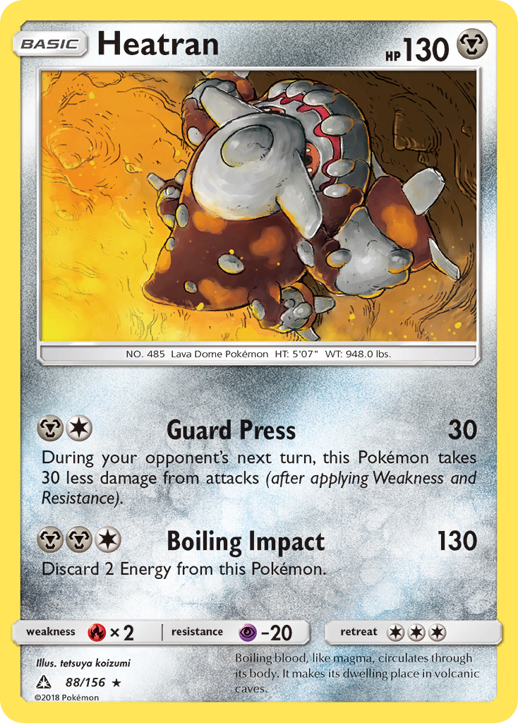 Heatran 88 / 156