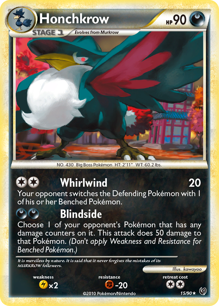 Honchkrow 15 / 90