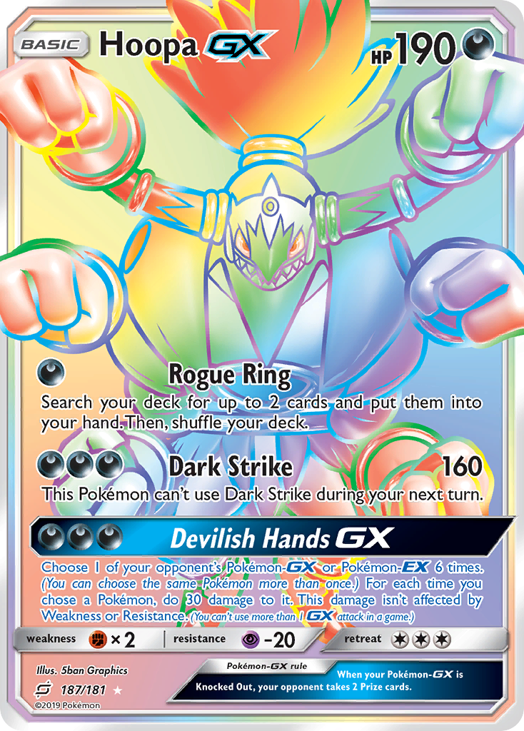 Hoopa-GX 187 / 181