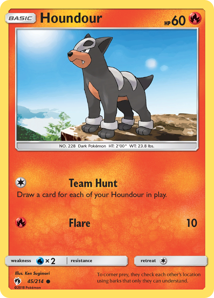 Houndour 45 / 214