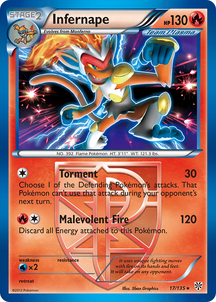 Infernape 17 / 135