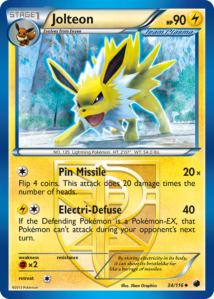 Jolteon 34 / 116