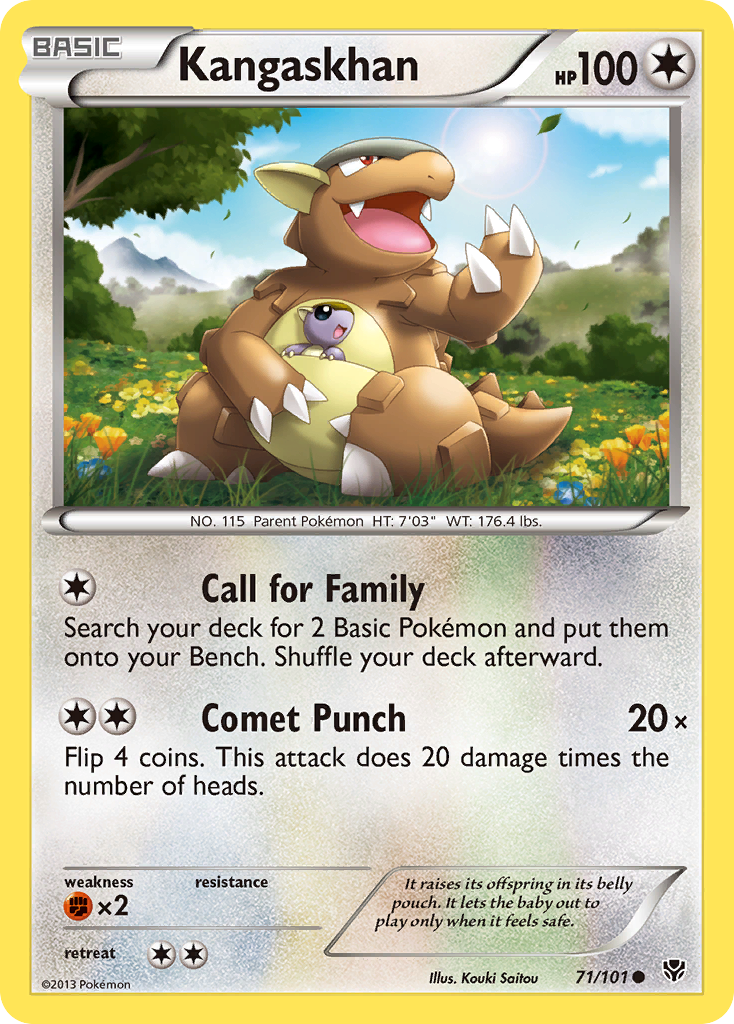 Kangaskhan 71 / 101
