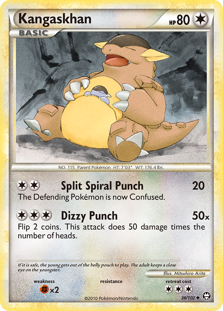Kangaskhan 36 / 102