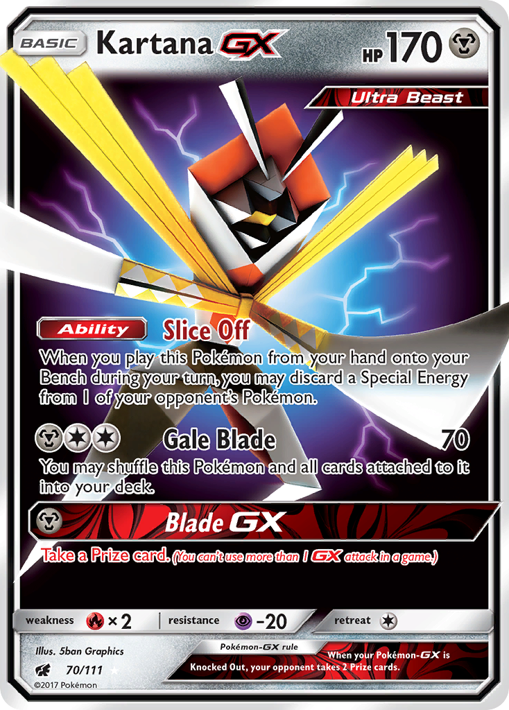Kartana-GX 70 / 111