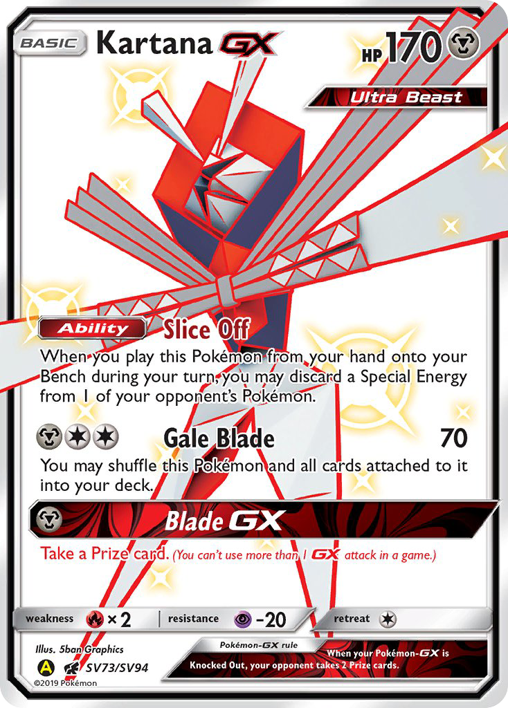 Kartana-GX SV73 / 68