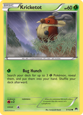 Kricketot 5 / 122
