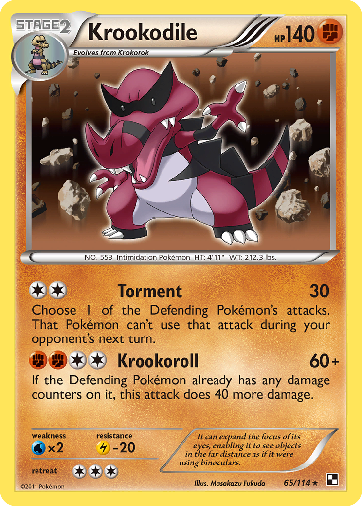 Krookodile 65 / 114