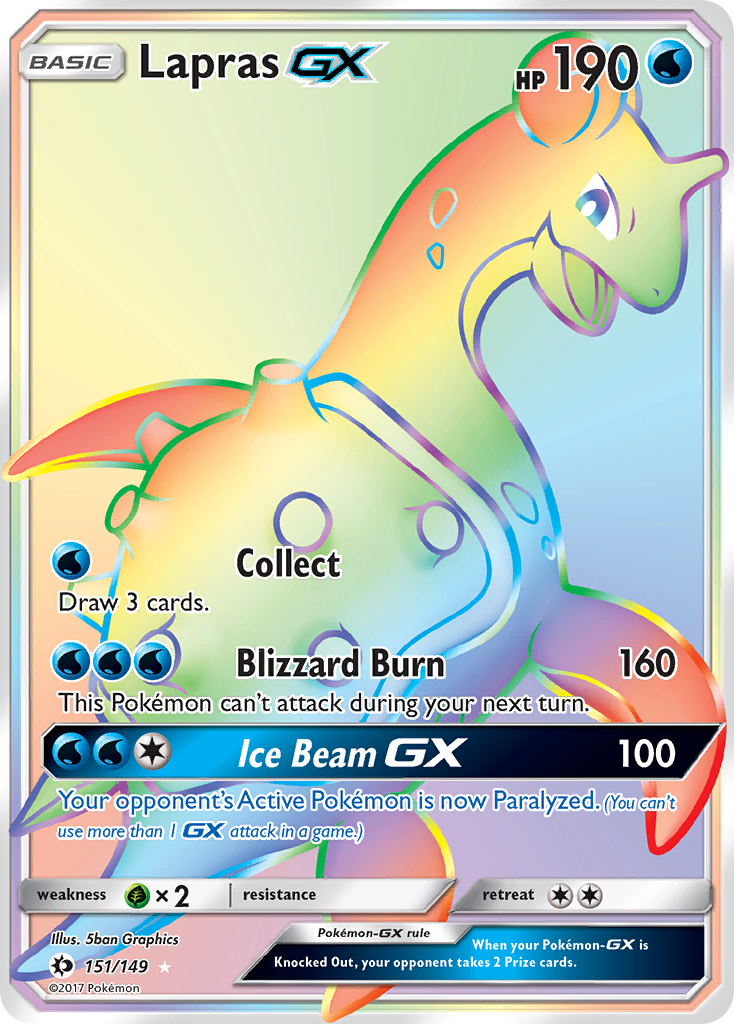 Lapras-GX 151 / 149
