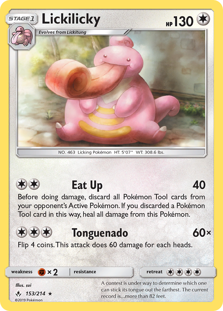 Lickilicky 153 / 214