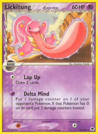 Lickitung δ 19 / 101