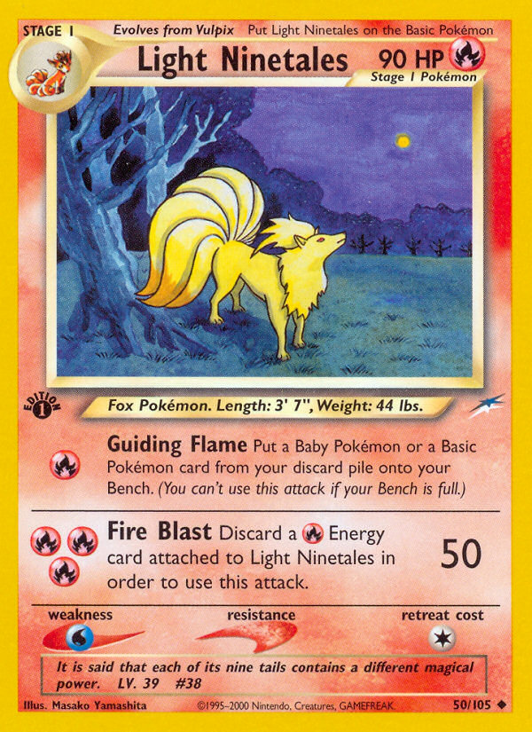 Light Ninetales 50 / 105