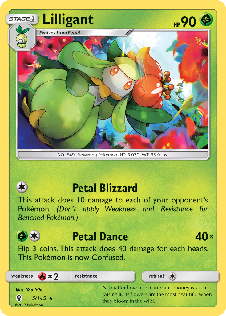 Lilligant 5 / 145