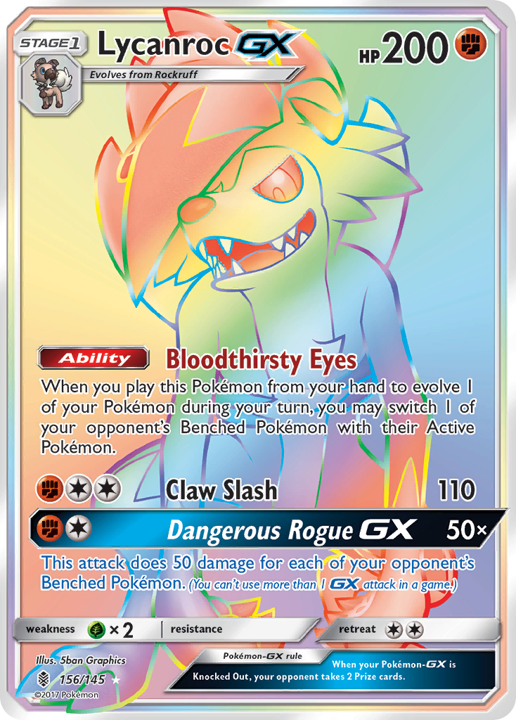 Lycanroc-GX 156 / 145