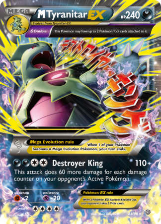 M Tyranitar-EX 43 / 98