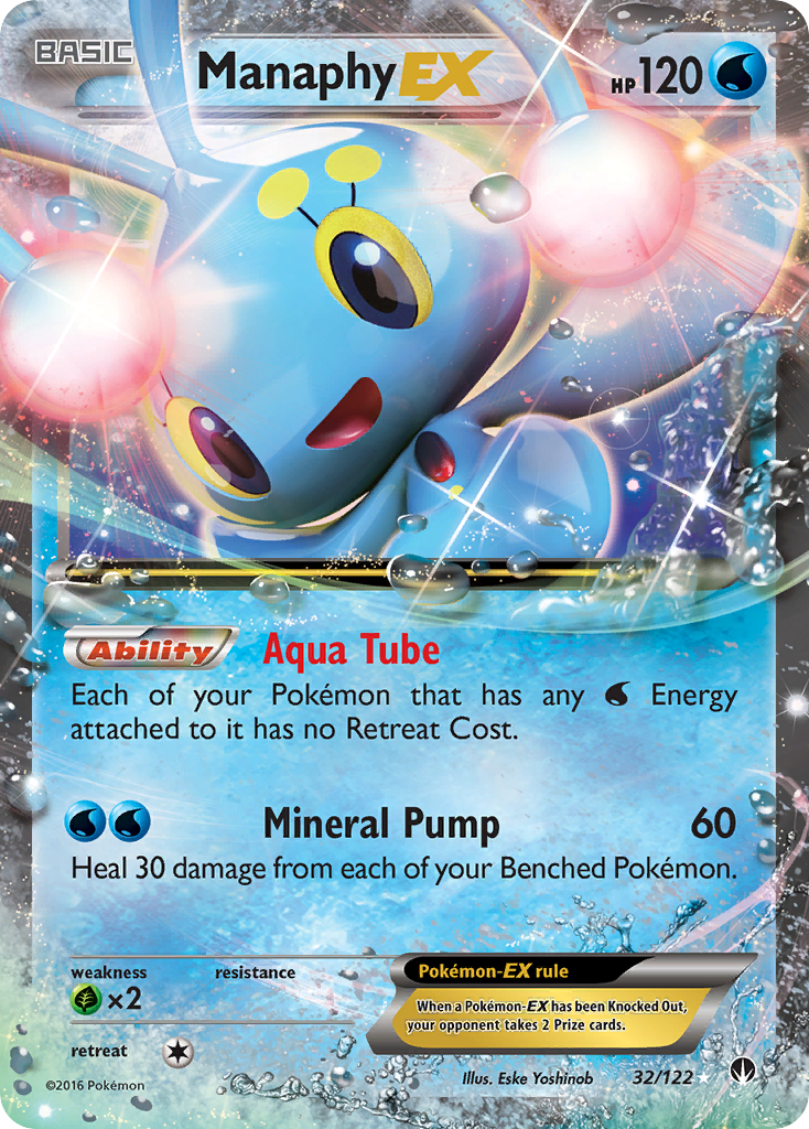 Manaphy-EX 32 / 122