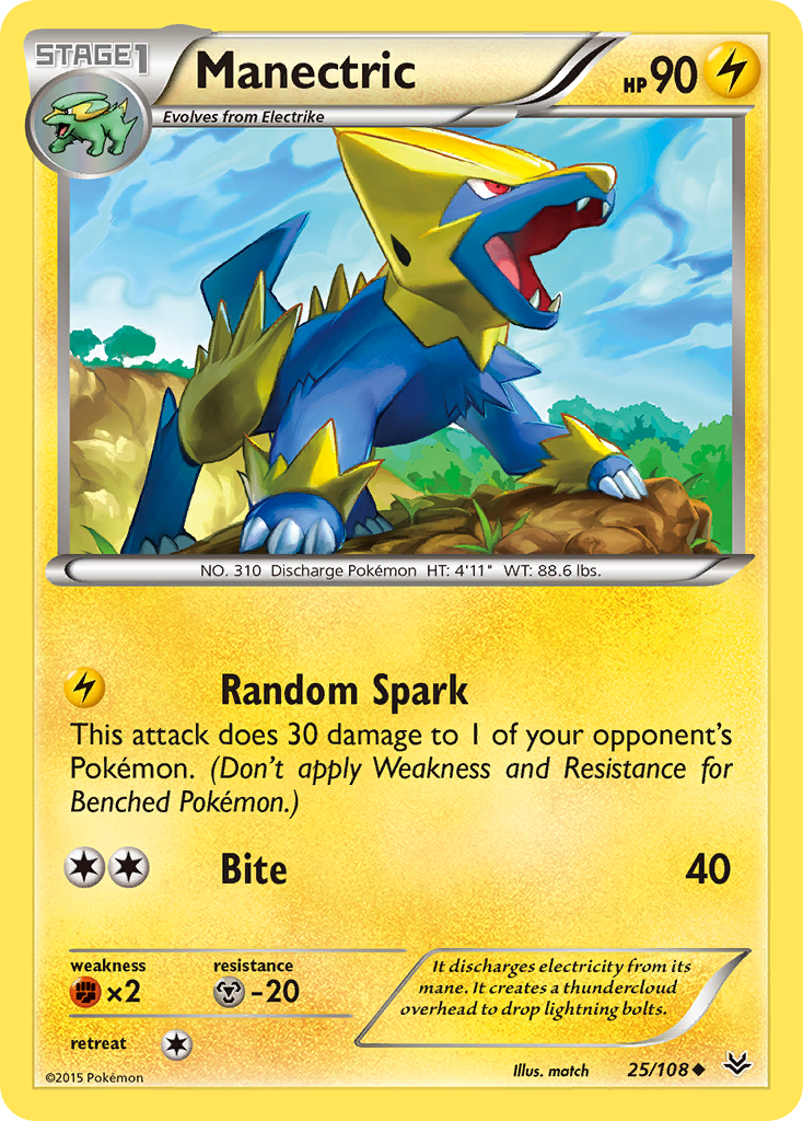 Manectric 25 / 108