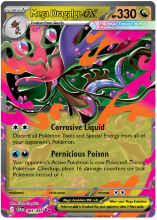 Mega Dragalge ex 65 / 86