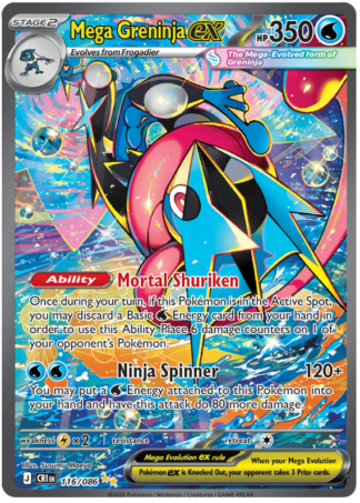 Mega Greninja ex 116 / 86