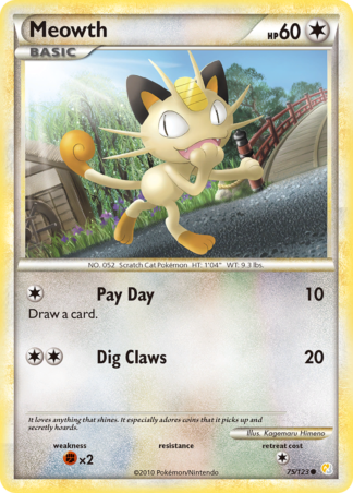 Meowth 75 / 123