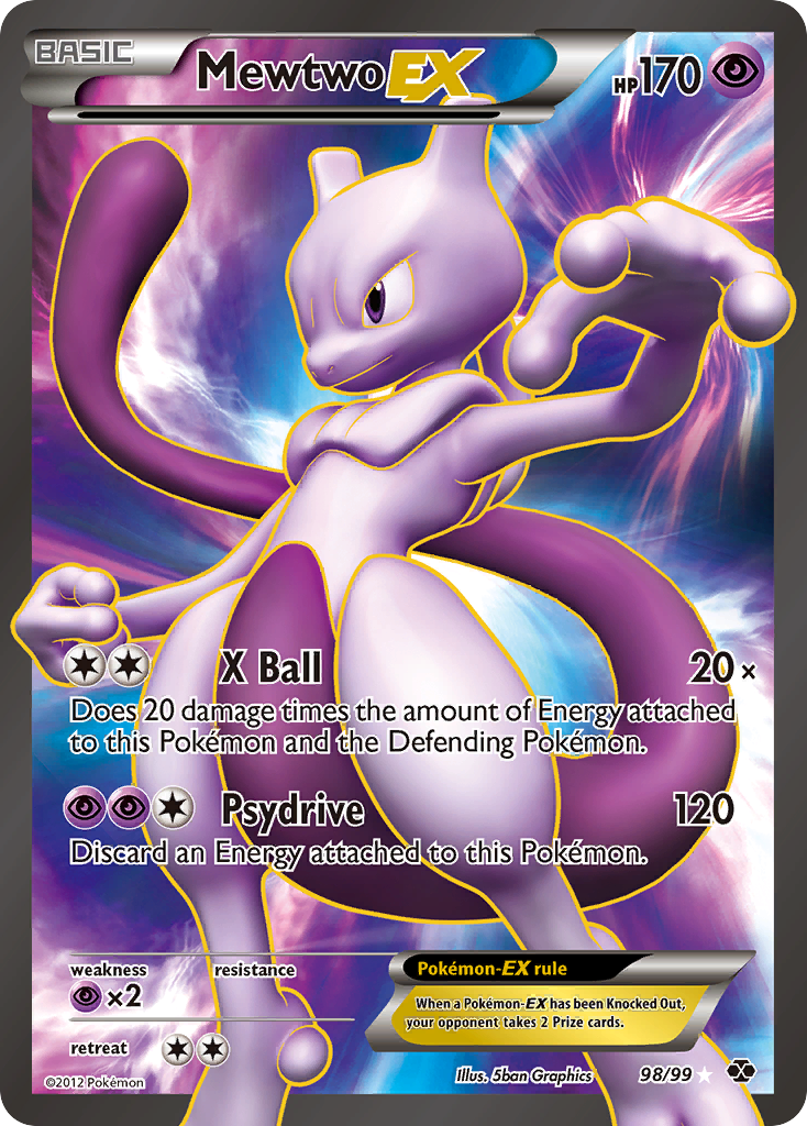 Mewtwo-EX 98 / 99