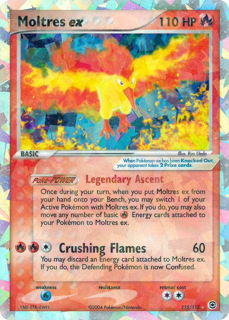 Moltres ex 115 / 112