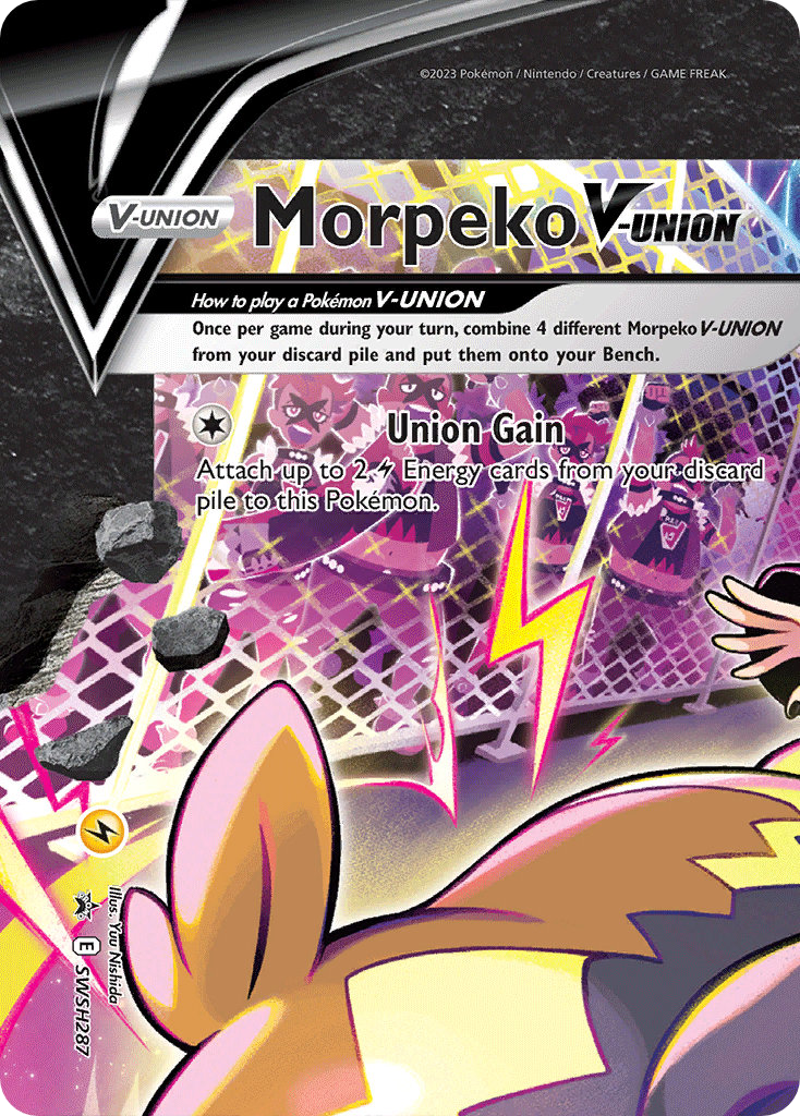 Morpeko V-UNION SWSH287 / 307