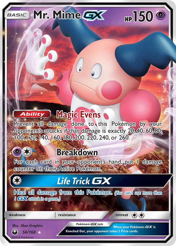 Mr. Mime-GX 56 / 168