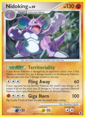 Nidoking 29 / 111