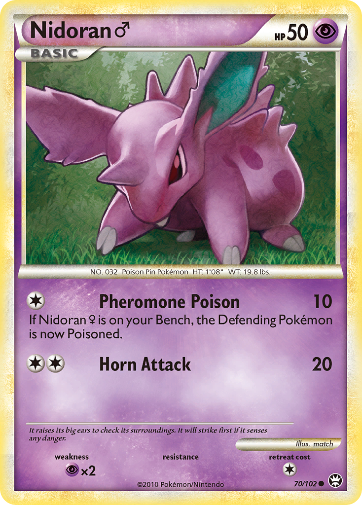 Nidoran ♂ 70 / 102