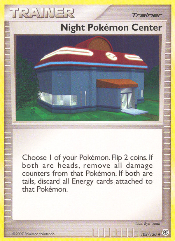 Night Pokémon Center 108 / 130
