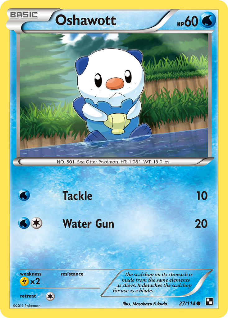 Oshawott 27 / 114