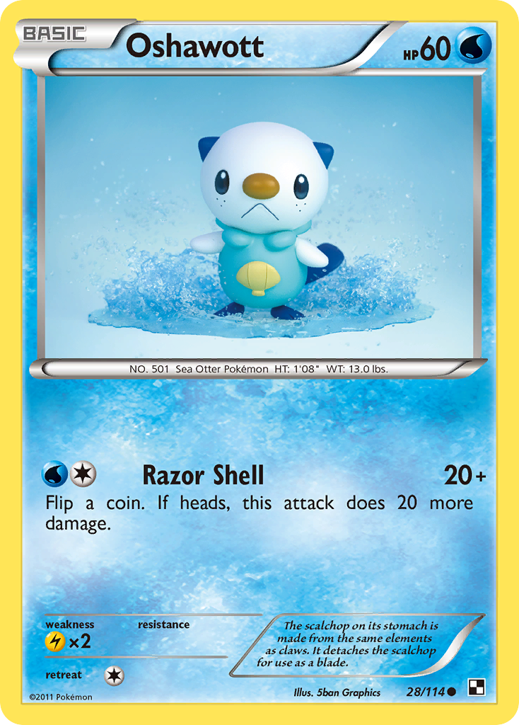 Oshawott 28 / 114